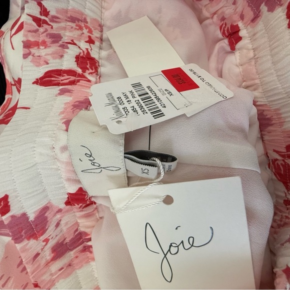 Joie Layana Floral Print Silk Shorts Size‎ XS NWT - Picture 4 of 4